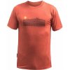 SENSOR MERINO ACTIVE SUNRISE pánske tričko kr.rukáv terracotta Veľkosť: XL tričko