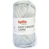 EASY CROCHET CAPRI Katia Farby EASY CROCHET CAPRI: 104 svetlá šedá 100% bavlna