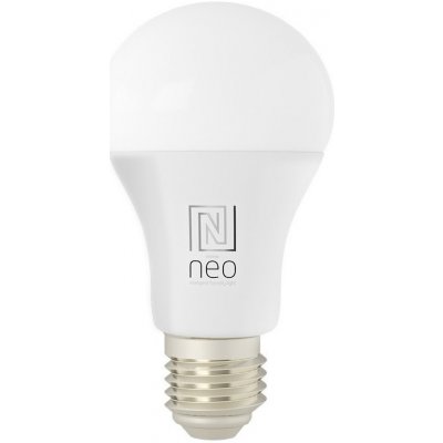 Immax NEO LITE SMART žiarovka LED E27 9W RGB+CCT barevná a biela, stmívatelná, WiFi 07712L