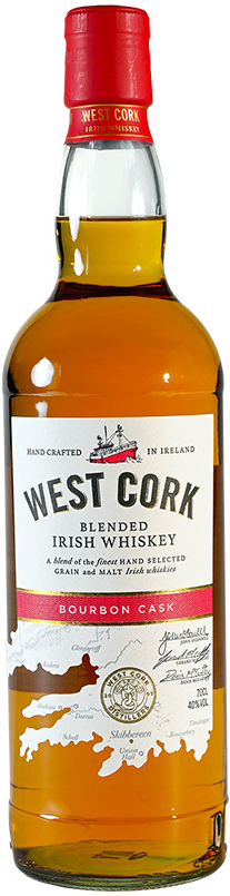 West Cork Whiskey Bourbon Cask X6 40% 0,7 l (čistá fľaša)