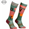 Ortovox dámske lyžiarske ponožky Freeride Long Socks Cozy wild herbs