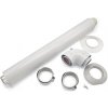 PROTHERM dymovod plast sada koncentrická S25KZ vodorovná cez stenu DN80/125 - 1000 mm