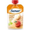 Sunar Ovocná kašička broskyňa jablko ovos 120 g