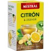 Čaj MISTRAL ovocný Citrón a zázvor HB 40 g, Akcia, Naša Voľba