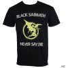Tričko metal ROCK OFF Black Sabbath Never Say Die Čierna