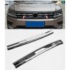 Chrómové lišty do masky pre VW Tiguan II predacelift od rv.2015-2020 Komfortline