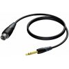 Procab CLA723/1,5 - Jack 6,3 Stereo - XLR F - 1,5m