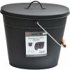 J.A.D. TOOLS Nádoba na popol 13 litrov antracit