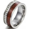 HARAHU Prsteň TR 17018 Str./Hnedá KP17018 59mm
