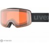 uvex pwdr LG detské okuliare, black matt/lasergold-clear