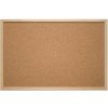 Eurosupplies korková tabuľa drevený rám 120x90 cm
