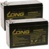 KungLong Blei-Gel-akumulátor kompatibilní s UPS APC RBC 32 9Ah 12V (nahrádza aj 7,2Ah / 7Ah) 9,0Ah Lead-Acid - originálny