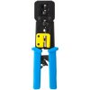 KEMOT krimpovacie kliešte HY-376Z pre RJ45/RJ12/RJ11 konektory + Pass Through system NAR0855