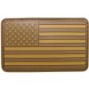 Max-Fuchs Nášivka 3D vlajka USA Desert Velcro 8 x 5 cm