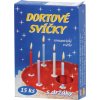 Sviečky tortové s držiakmi 15 ks 80 g