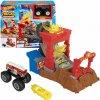 Mattel Hot Wheels Monster trucks aréna závodní výzva herní set Fire Crash Challenge