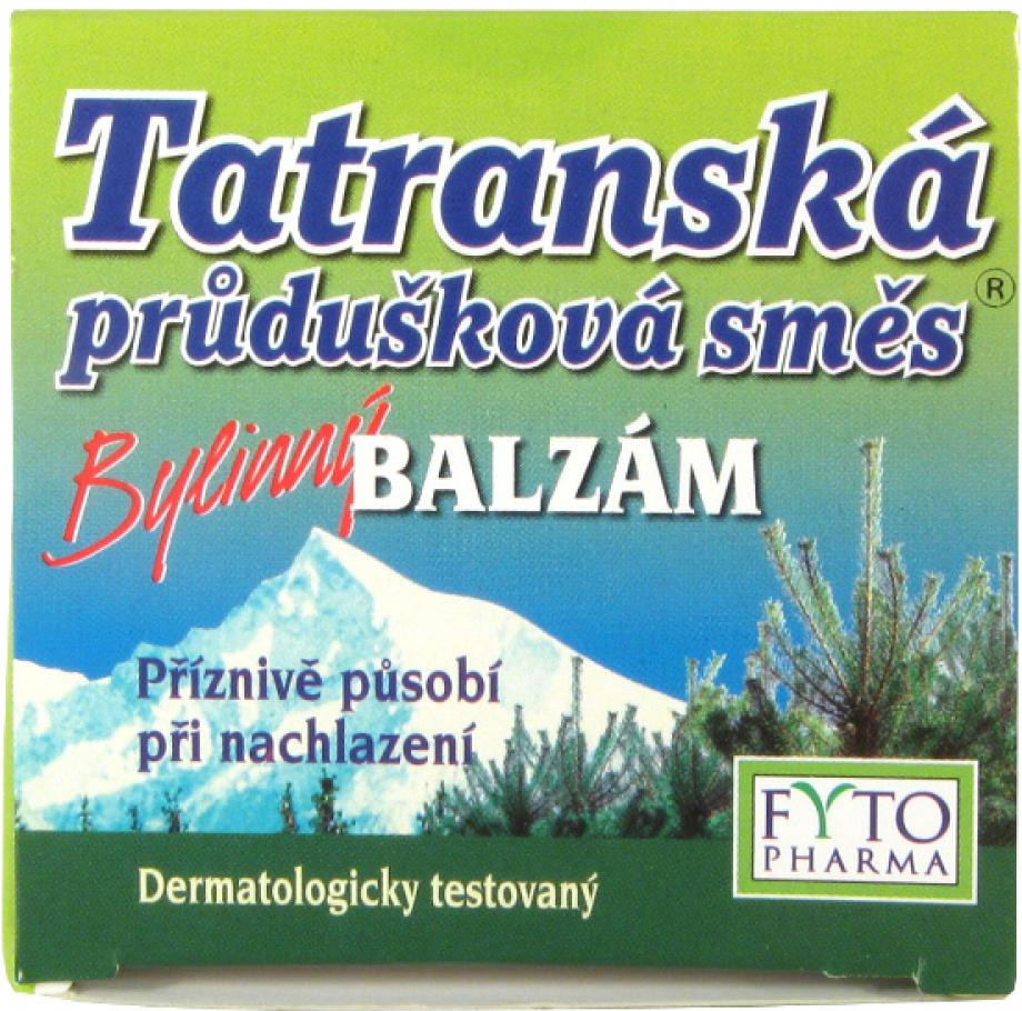 Fyto Tatranská priedušková zmes balzam 40 g