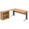 OFFICE PRO s.r.o. HOBIS kancelársky stôl pracovný, zostava pravá - CE 1800 HP, dub