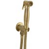 SAPHO - Bidetová sprcha retro s hadicou a držiakom sprchy s vyústením, bronz 9106