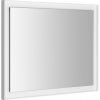 SAPHO - FLUT LED podsvietené zrkadlo 90x70cm, biela FT090