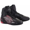 boty STELLA FASTER-3, ALPINESTARS, dámské (černá/stříbrná/růžová, vel. 37,5)