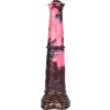 Bad Horse - Silicone Horse Gear Dildo - 24cm (Brown-Pink)