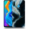 Picasee silikónový čierny obal pre Huawei P30 Lite - Luna