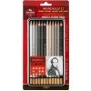 Koh-i-noor Mondeluz 3722/12 Umelecké pastelky, sivá rada, v plechovom puzdre 12 ks