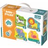 TREFL Baby puzzle Zvířata na safari 4v1 (3,4,5,6 dílků)