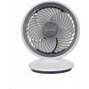 Orava SF-5 mini stolný ventilátor, 4 W, oscilácia, USB nabíjanie, 3 rýchlosti, priemer 15 cm