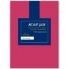 SCANquilt plachta na posteľ JERSEY ELASTIC LYCRA fuksiová 180 × 200 cm