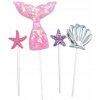 Topper Na Tort Syrenka Ogon Muszla Hviezdica