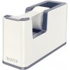 Leitz WOW Odvíječ pásky bílo-šedá / Na pásky do 19 mm x 33 m