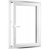 Jednokrídlové plastové okno REHAU Smartline+, otváravo - sklopné pravé - SKLADOVÉ-OKNÁ.sk - 800 x 1200