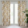 Design 91 ZATEMŇOVACÍ ZÁVES NA KRÚŽKOCH BARI 140X250 CM VZOROVANÁ