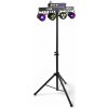 Max PartyBar10 set 2x Jelly Moon a 2x PAR a UV/Strobe