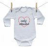 Boodyy Body s dlhým rukávom Celý otecko 92 (18-24 mesiacov)