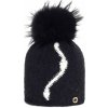 Dámska čiapka Granadilla Baastrup Fur Beanie – 001 Black