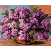 ZUTY Maľovanie podľa čísel KYTICA ORGOVÁNOV V PRÚTENOM KOŠÍKU Rámovanie vypnuté plátno na rám Rozmer 80x100 cm