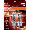 Osram Night Breaker 200 H4 P43t 12V 60/55W 64193NB200-HCB 2 ks