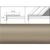Prechodové lišty A31 - SAMOLEPIACE šírka 2,5 x výška 1 x dĺžka 90 cm - šampaň