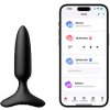 Lovense Hush 2 Butt Plug Small 38mm APP (Black), vibračný análny kolík