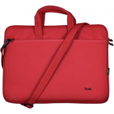 Taška na notebook Trust Bologna Laptop Bag 16” ECO - červená (24449)