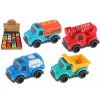 Teddies Auto nákladní na volný chod Eco plast 10 cm mix druhů