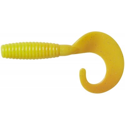 Ron Thompson Grup Curl Tail UV Yellow Silver 5,5cm