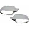 KITT Specials Mirror Covers suitable for Audi A5 8T (2011-2016) A3 8P (2011-2013) A4 B8.5 Facelift (2012-2015) Extinction Aluminium Plated Complete Housing Without Side Assist
