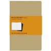 Moleskine Ruled Cahier - Kraft Cover (3 Set)