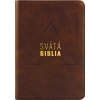 Svätá Biblia: Roháčkov preklad, vrecková - hnedá - evanjelická Biblia
