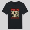 PAIN - suffer - čierne tričko - S