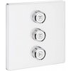 Grohe Grohtherm SmartControl - Ventil pod omietku na 3 spotrebiče, mesačná biela - 29158LS0